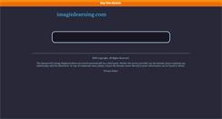 Desktop Screenshot of imaginlearning.com